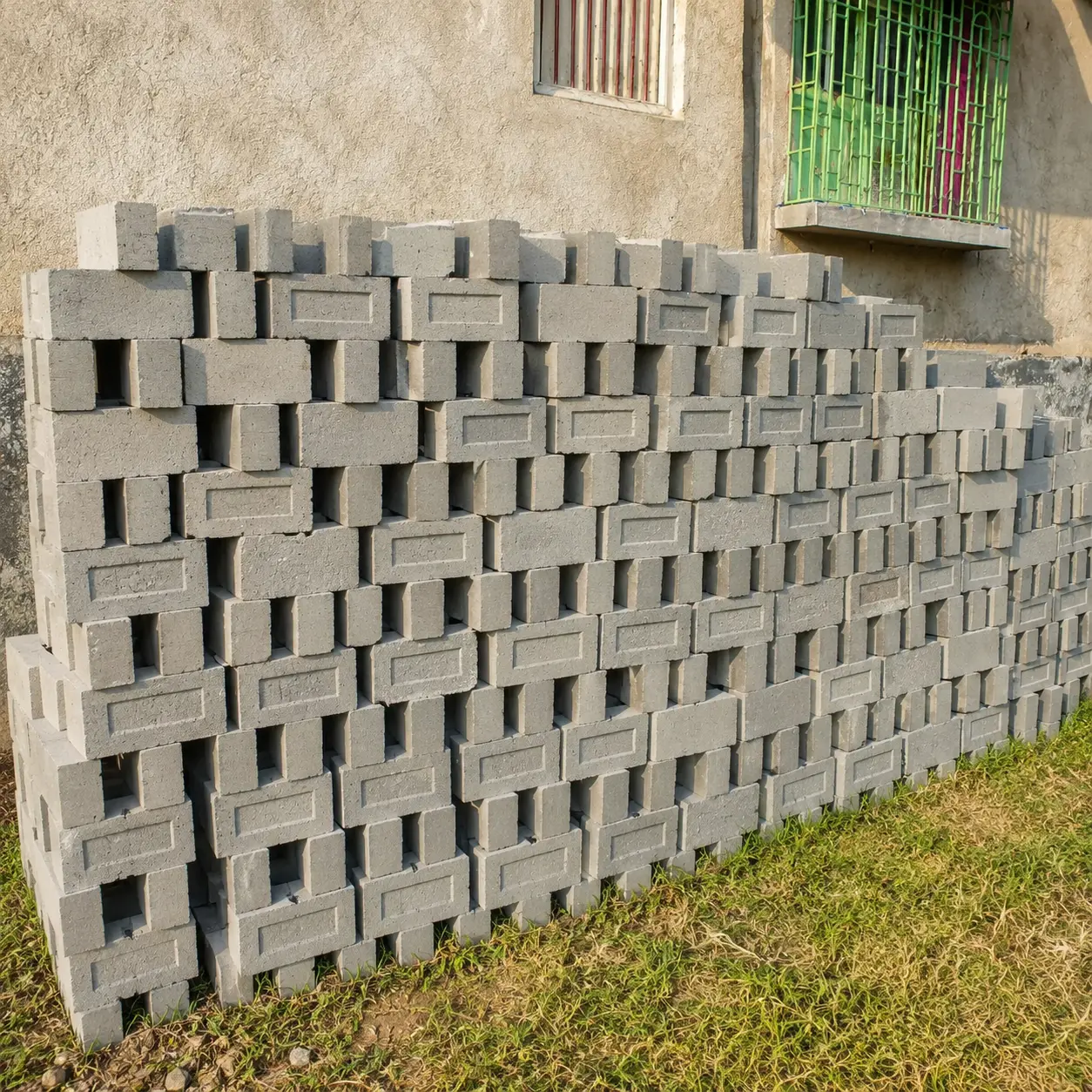 Bulk production and stocking yard at ECAC facility