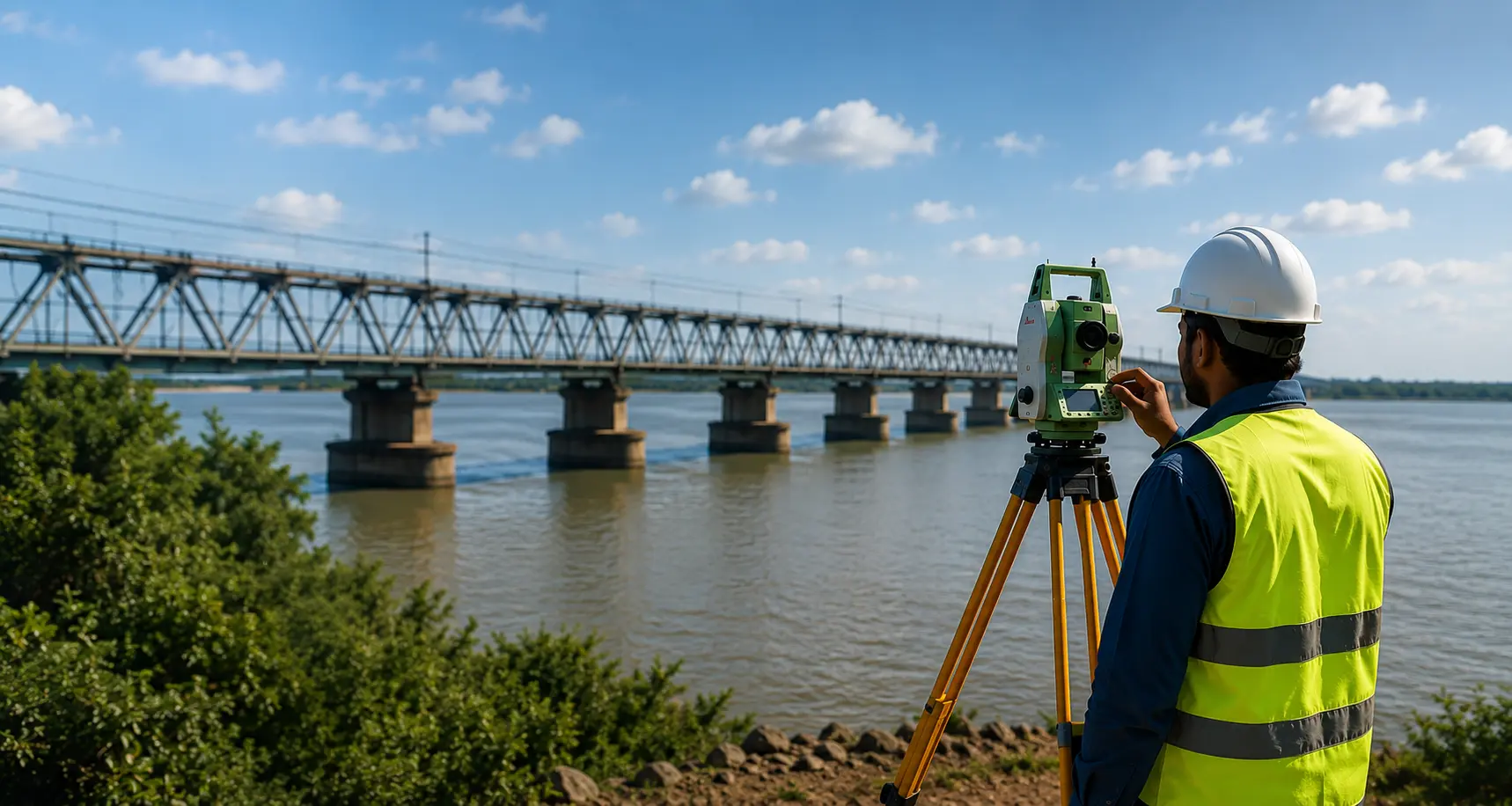 Advanced geospatial and engineering survey technology